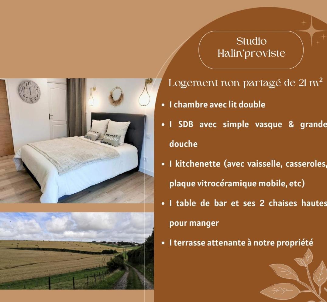 Studio 2 Personnes - Cote D'Opale Halinghen Экстерьер фото